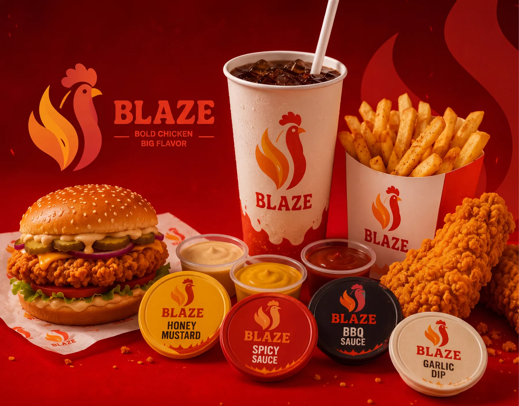 Blaze Burger ürün görseli